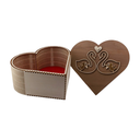 Swan Love Duo Reusable Wooden Box Set