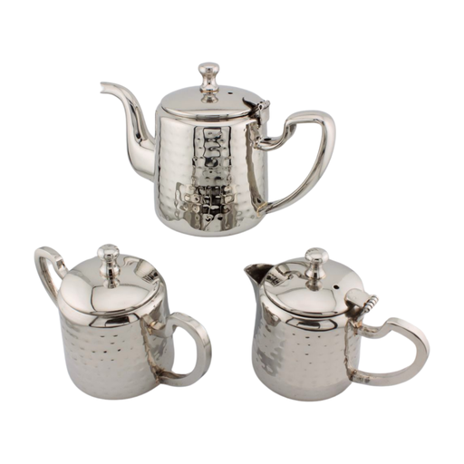 [DCTT_010] Stainless Steel Elegant Tea Set