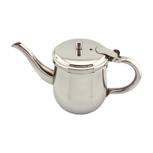 [DCTT_019] Stainless Steel Goosenack Tea Pot Set of 2