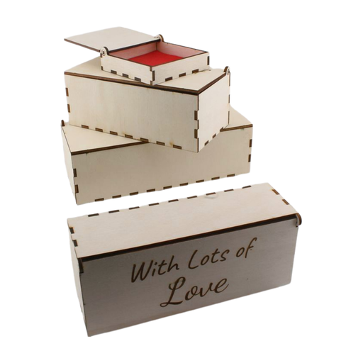 [DCWP_016] Versatile Wooden Love Box Collection